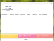 Tablet Screenshot of decorarcocinas.com